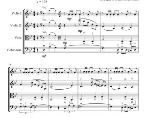 标价非售价 孤独 德扬官方原版 弦乐四重奏 总谱+分谱  有试听-云音圈