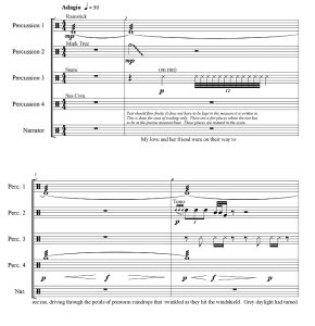 标价非售价 安布罗休之愿 打击乐四重奏 克里斯官方原版 总谱+分谱 有试听-云音圈