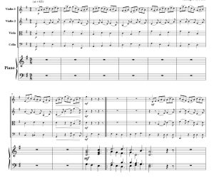 标价非售价 巴赫 世人仰望的喜悦 官方原版 弦乐四重奏+钢琴 总谱+分谱 有试听-云音圈