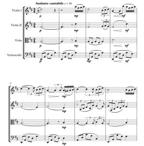 标价非售价 帕格尼尼主题狂想曲 雪莉官方原版 弦乐四重奏 总谱+分谱 有试听-云音圈