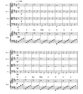 标价非售价 帕赫贝尔 D 大调卡农 米兰诺夫官方原版 弦乐四重奏+钢琴 总谱+分谱 有试听-云音圈