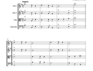 标价非售价 平安夜 维托尔官方原版 弦乐四重奏 总谱+分谱 有试听-云音圈