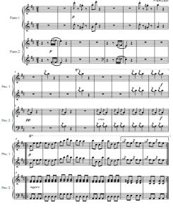 康康舞曲 四手联弹 有试听-云音圈