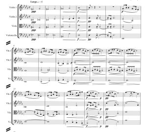 标价非售价 德沃夏克《广板》 雷・汤普森官方原版 弦乐四重奏 总谱+分谱 有试听-云音圈