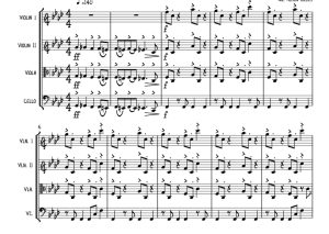 标价非售价 恰似巴黎 艾莉森官方原版 弦乐四重奏 总谱+分谱 有试听-云音圈