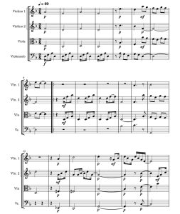 标价非售价 我需要找到自己 里克官方原版 弦乐四重奏 总谱 有试听-云音圈