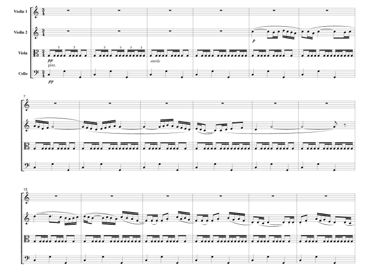 拉威尔 波莱罗 CR302 官方原版 弦乐四重奏 总谱+分谱 有试听