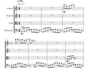 标价非售价 星光之城 莱安德罗官方原版 弦乐四重奏 总谱+分谱 有试听-云音圈