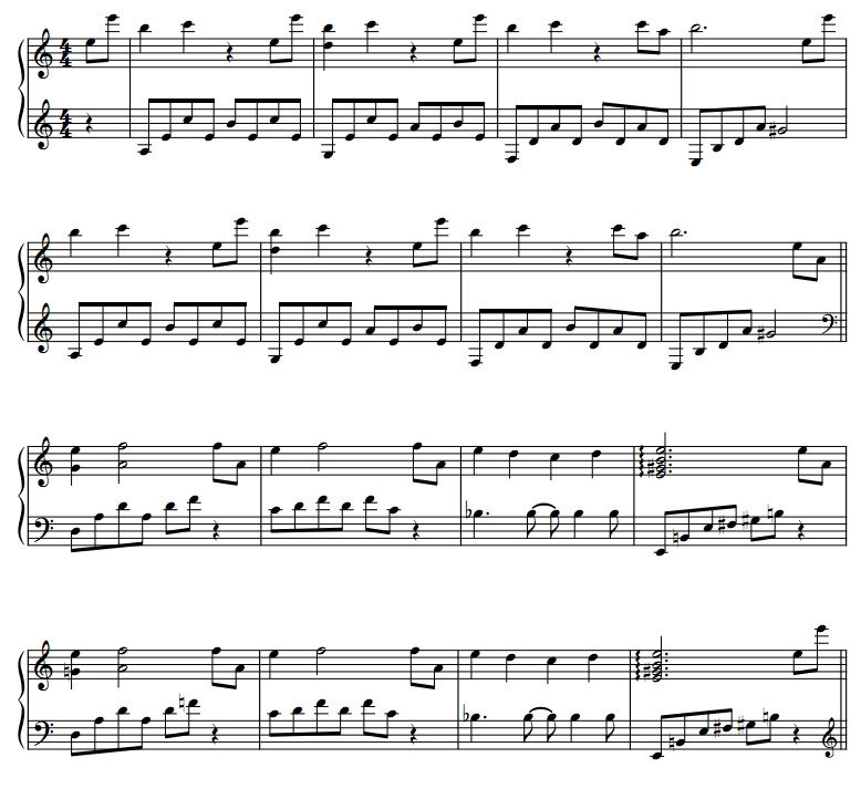 月亮公主 钢琴独奏 有试听