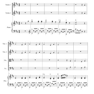 标价非售价 来吧，小孩子们 斯蒂芬官方原版 弦乐四重奏+钢琴 总谱+分谱  有试听-云音圈