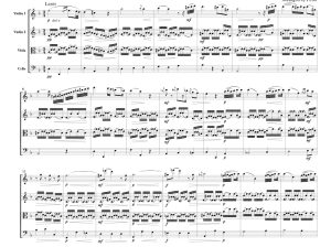 标价非售价 格鲁克 旋律 官方原版 弦乐四重奏 总谱+分谱 有试听-云音圈