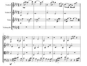 标价非售价 永不满足 雅典娜弦乐改编官方原版 弦乐四重奏 总谱+分谱 有试听-云音圈