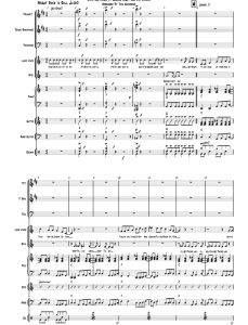 标价非售价 油脂闪电 乔恩官方原版 管弦乐 总谱+分谱 有试听-云音圈