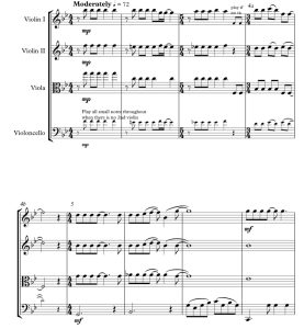 标价非售价 波西米亚狂想曲 谢里官方原版 弦乐四重奏 总谱+分谱  有试听-云音圈