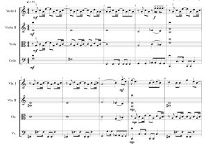 标价非售价 爱情至上 凯瑟琳官方原版 弦乐四重奏 总谱+分谱 有试听-云音圈