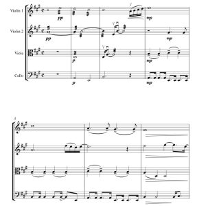 标价非售价 玛格丽特 西内瓦官方原版 弦乐四重奏 总谱+分谱 有试听-云音圈