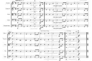 标价非售价 生日快乐混搭友谊地久天长 丹尼斯官方原版 弦乐五重奏 总谱+分谱 有试听-云音圈