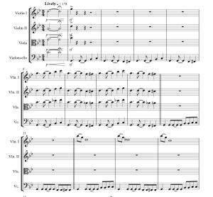 标价非售价 碟中谍 主题曲 约翰官方原版 弦乐四重奏 总谱+分谱 有试听-云音圈