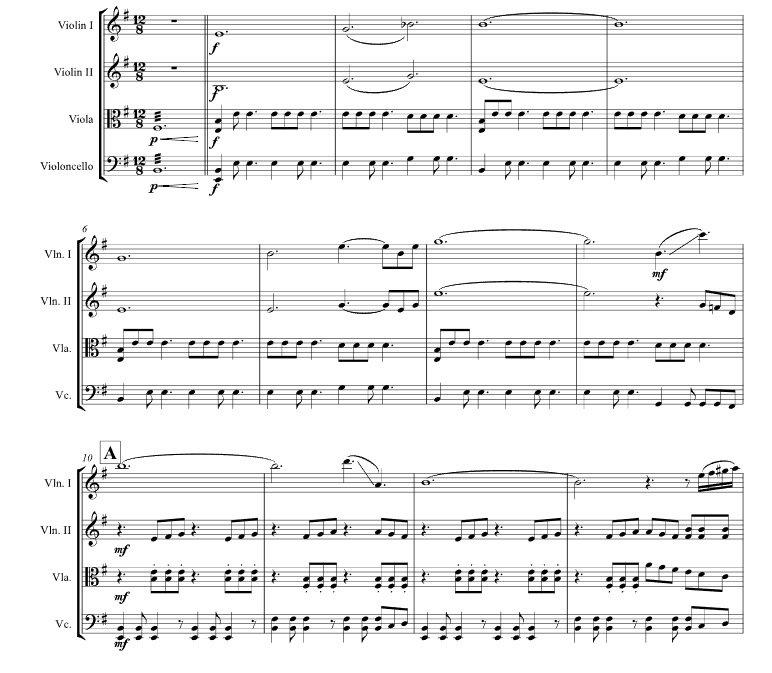 神秘博士 主题曲 保罗官方原版 弦乐四重奏 总谱+分谱 有试听