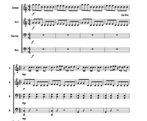 标价非售价 空白格 打击乐四重奏 迈克尔官方原版 总谱 有试听-云音圈