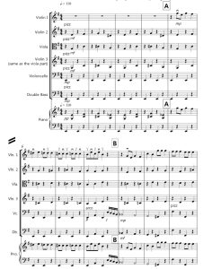 糖果仙子之舞  弦乐团+钢琴  戴维官方原版  总谱+分谱 有试听-云音圈