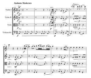 标价非售价 罗克珊的探戈 安德鲁官方原版 弦乐四重奏 总谱+分谱 有试听-云音圈