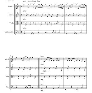 标价非售价 罗密欧与朱丽叶 GTA改编官方原版 弦乐四重奏 总谱+分谱 有试听-云音圈