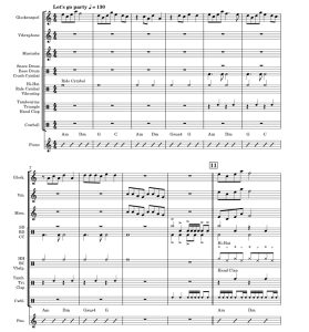 标价非售价 芭比娃娃 打击乐合奏 格雷戈里官方原版 总谱+分谱  有试听-云音圈