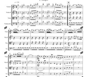 标价非售价 莫扎特 弦乐小夜曲 肯尼斯官方原版 弦乐四重奏 总谱+分谱 有试听-云音圈