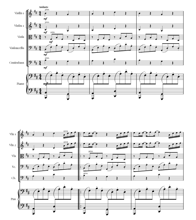 菊次郎的夏天 Summer 弦乐五重奏+钢琴 费尔南德斯官方原版 总谱+分谱 有试听 自动发货