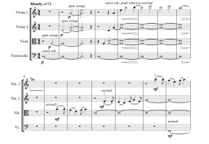 标价非售价 赐给我 安德鲁官方原版 弦乐四重奏 总谱+分谱 有试听-云音圈