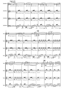 标价非售价 近在咫尺 马林巴四重奏 安德森官方原版 总谱+分谱  有试听-云音圈