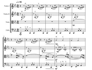 标价非售价 遗忘 迈克尔官方原版 弦乐四重奏 总谱+分谱 有试听-云音圈