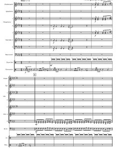 标价非售价 酷爸 打击乐合奏 格雷戈里官方原版 总谱+分谱 有试听-云音圈