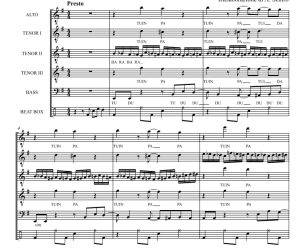 商品为六声部合唱线谱 野蜂飞舞 男生六声部无伴奏放克版合唱谱 希罗官方原版 有试听 自动发货-云音圈