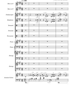 标价非售价 金苹果群岛・夏日海岛大冒险 管弦乐 总谱  有试听-云音圈