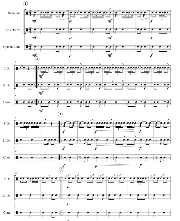 阿波罗一号 打击乐合奏 雷姆科官方原版 总谱+分谱 有试听