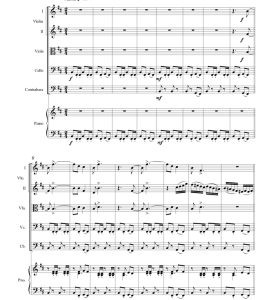 标价非售价 阿里王子 缪西科官方原版 弦乐五重奏+钢琴 总谱+分谱 有试听-云音圈