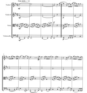 标价非售价 雪人 查尔斯官方原版 弦乐四重奏 总谱+分谱 有试听-云音圈