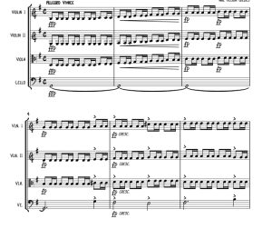 标价非售价 霍尔堡组曲・前奏曲 艾莉森官方原版 弦乐四重奏 总谱+分谱 有试听-云音圈