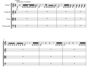 标价非售价 马德里大街上的夜曲 阿历克斯官方原版 弦乐四重奏 总谱+分谱  有试听-云音圈