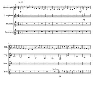 标价非售价 马槽歌 打击乐四重奏 凯文官方原版 总谱+分谱 有试听-云音圈