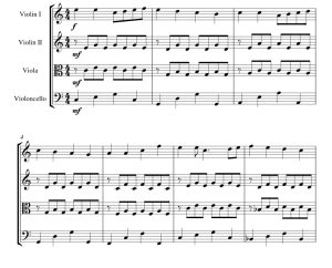 标价非售价 龙珠 GT 主题曲 奥利弗官方原版 弦乐四重奏 总谱+分谱 有试听-云音圈