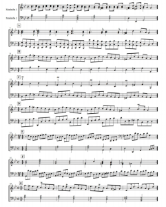 亨德尔 帕萨卡利亚 马林巴二重奏 野口道子官方原版 总谱+分谱  有试听  自动发货-云音圈