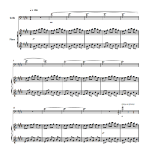 黄金时刻  Golden Hour  大提琴钢琴  布鲁克林官方原版  总谱+分谱  有试听  自动发货-云音圈