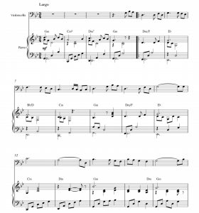 A Time For Us 大提琴钢琴 桑托斯官方原版 总谱  有试听 自动发货-云音圈