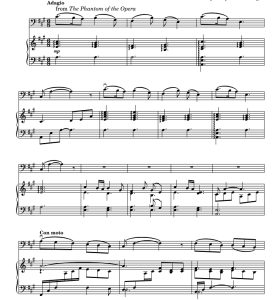 Angel Of Music 大提琴钢琴总谱 有试听 自动发货-云音圈