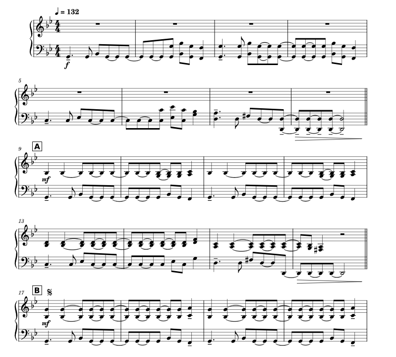 Bad Guy 马林巴独奏 库阿贡官方原版  有试听 自动发货