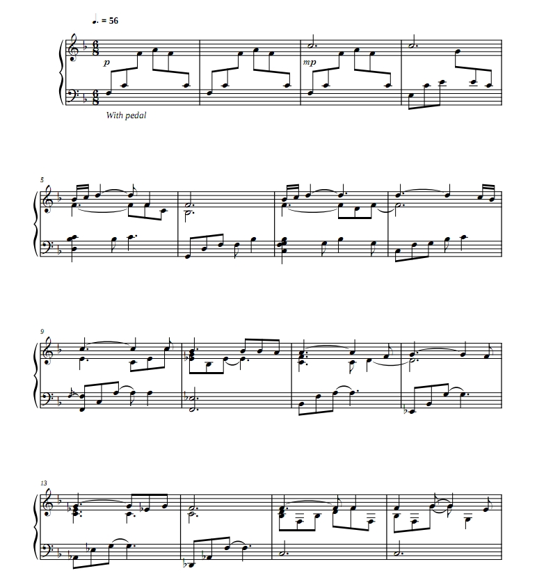 Cavatina 卡伐蒂娜 钢琴独奏 尼尔阿彻官方原版 有试听 自动发货