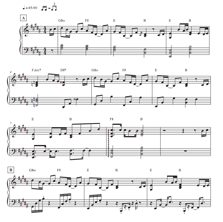 Lemon 米津玄師 Jacob koller高级版 钢琴独奏 有试听 自动发货